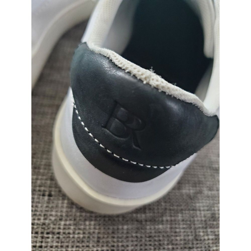 Banana Republic Ortholite Men's White Leather Lace Up Sneakers Size 11‎ M - Picture 8 of 9